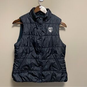 American Eagle Navy BluePuffer Vest Women’s Size Medium